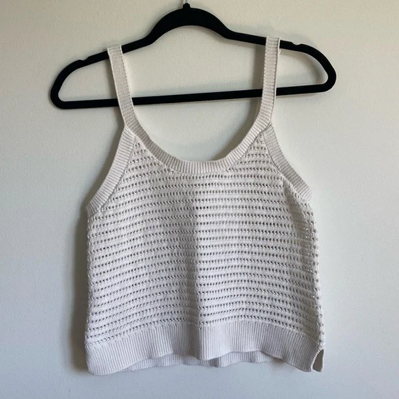 Abercrombie Crochet Scoopneck SIZE M - Picture 6 of 9